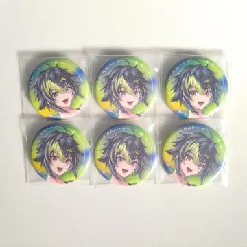 니지산지 Dytica Half Anniversary 캔뱃지 이나미 라이