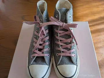 컨버스 그레이 하이컷 스니커즈