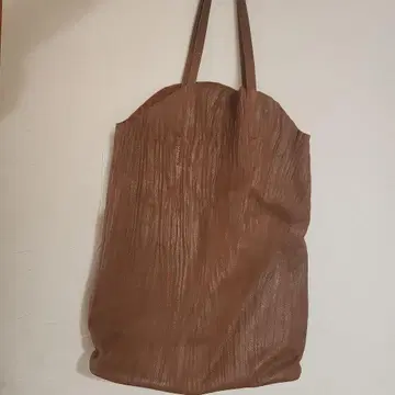브라운 토트백