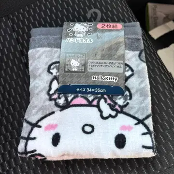 헬로키티 타월 2장 34 x 35cm