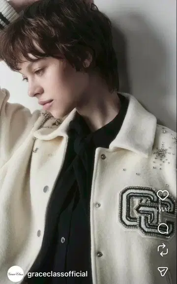 그레이스 콘티넨탈 금기 그레이스 클래스 한정판 블루종