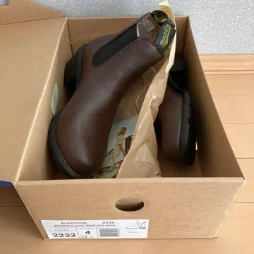 블런드스톤 Blundstone 2232 브라운 Size 4 새상품