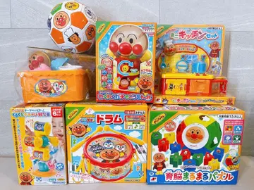 호빵맨 묶음 판매 퍼즐 공 모래놀이 주방 드럼 관람차