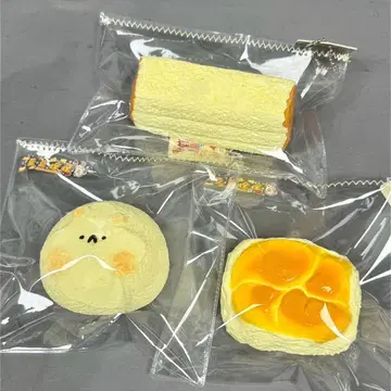 얼음 버터 햄 빵 케이크 스퀴즈 스트랩 즉시 구매 3개 세트