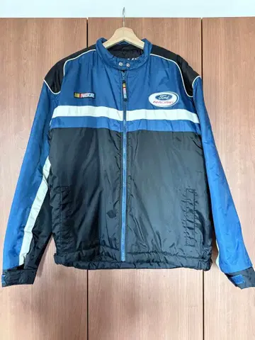 Ford RACING 포드 레이싱 충전솜 블루종 자켓