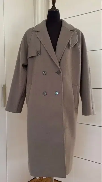 AZUL by MOUSSY 그레이 롱 코트 S 사이즈
