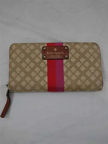 케이트 스페이드 장지갑 베이지 계열 핑크 계열 여성용
