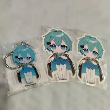 소라네코 라이브 입장 특전 스티커 메론빵 파카 아크릴 키링