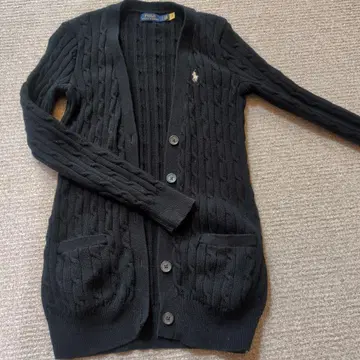 랄프 로렌 케이블 니트 가디건 XS 여성용