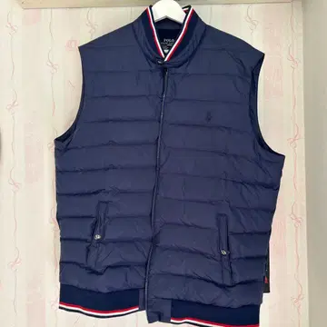 POLO Ralph 네이비 다운 베스트