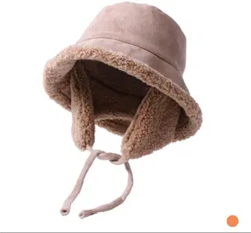 여성용 리버서블 플리스&보아 버킷 햇 니트 모자 귀도리 모자