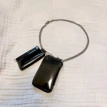 juemi Leather Mini Crossbody Wallet