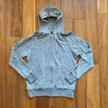 ICEBREAKER 메리노울 풀 집업 후드티 S 사이즈 그레이