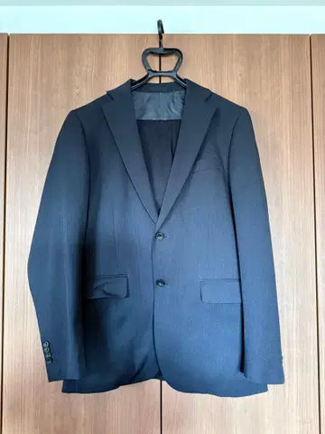 남성용 수트 자켓 비즈니스 네이비