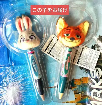 닉 주디 볼펜 블랙 주토피아2 도쿄 디즈니 리조트