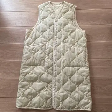 HYKE 퀼팅 다운 베스트 S