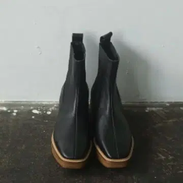 TODAYFUL 플랫폼 사이드 고어 가죽 부츠