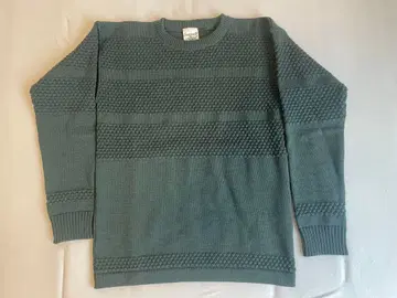 S.N.S. Herning 그린 케이블 니트 M