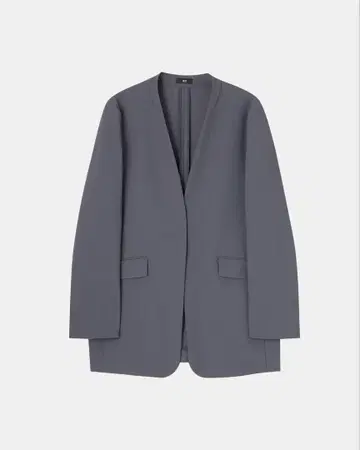 [ PLST ] 하이 스트레치 트리코트 컬러리스 자켓