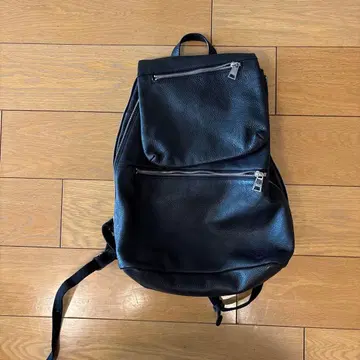 F.CLIO 클리오 이탈리아제 천연 가죽 주름 가죽 백팩