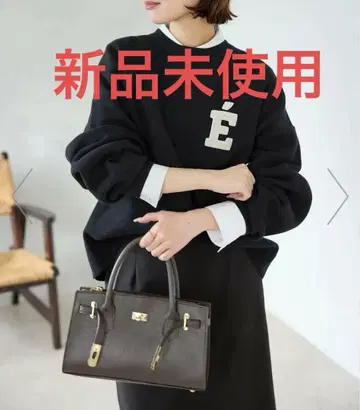 미사용 새상품 SLOBE IENA 사가라 자수 맨투맨 라이크 니트