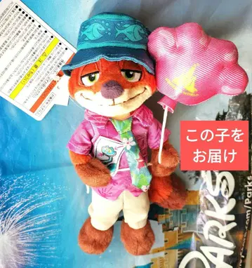 닉 바 인형 배지 주토피아 2 도쿄 디즈니 리조트