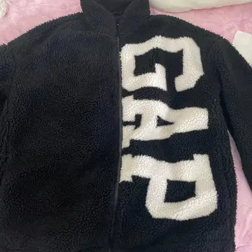 GAP 플리스 자켓 M 사이즈 블랙