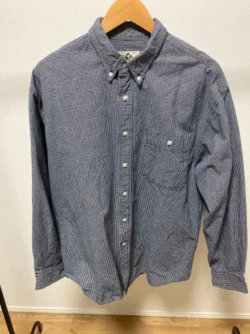 에디 바우어 체크 무늬 긴팔 셔츠 L