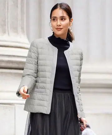 자유구 워셔블 라이트 다운 자켓 38 미사용