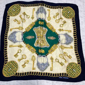 폴 프랑스 스카프 실크 클래식