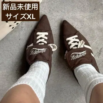 펌프스 SLOPPY 슬로우 스니커즈뮬 다크 브라운