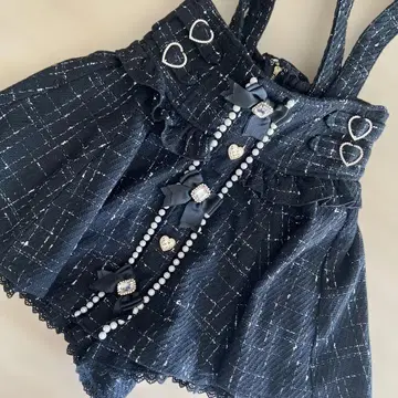 리즈리사 스커트 치마바지 트위드 사이즈 0