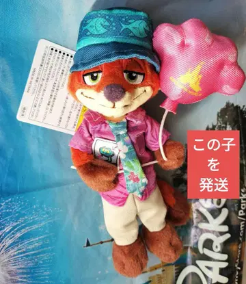 닉 바 인형 배지 주토피아 2 도쿄 디즈니 리조트