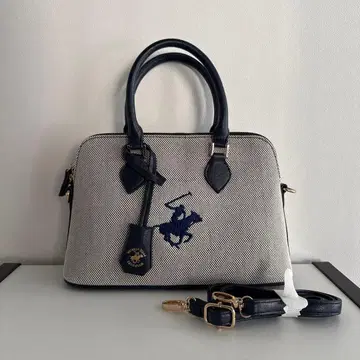 비벌리힐스 폴로 클럽 핸드백 네이비