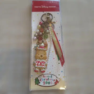 디즈니 리조트 크리스마스 쿠키 곰돌이 푸 키체인