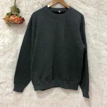 유니클로 스웨트 셔츠 트레이닝복 [ XL ] 긴팔 홈웨어 그레이