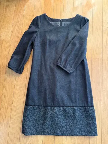 언타이틀 울 원피스 블랙