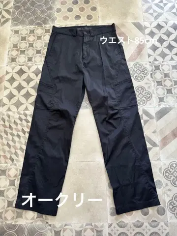 오클리 블랙 팬츠 남성 의류 사이즈 34