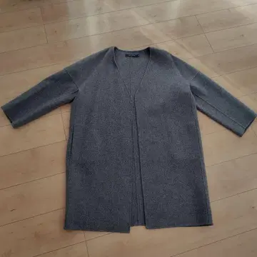 SOFIE D'HOORE 그레이 캐시미어 울 코트