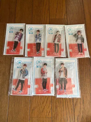 새상품 나니와단시 아크릴 스탠드 '20 여름 전원 세트