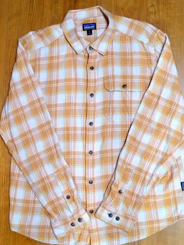 patagonia 오가닉 코튼 체크 플란넬 셔츠 SP22 M 사이즈