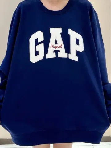 GAP 맨투맨 네이비