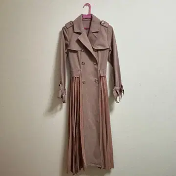 eimy istoire 핑크 트렌치코트 롱