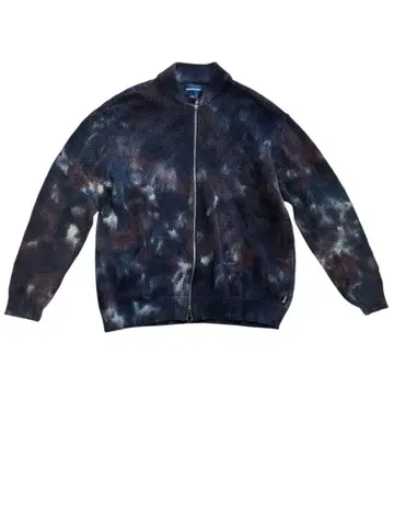 더블 지퍼 스웨터