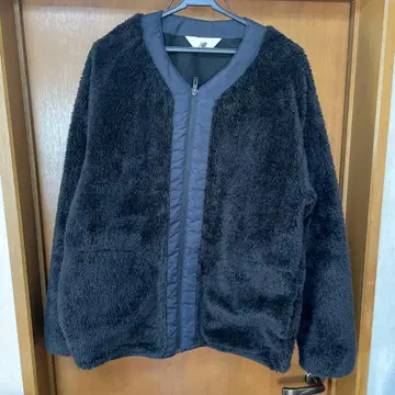 뉴발란스 플리스 자켓 JMJL1579 L 사이즈 블랙