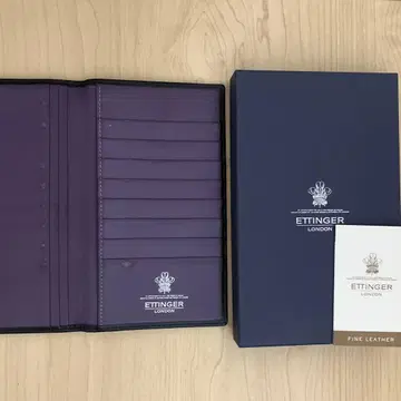 ETTINGER 장지갑 에팅거 보라색