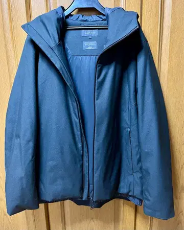 캐주얼 자켓 후드 부착 네이비