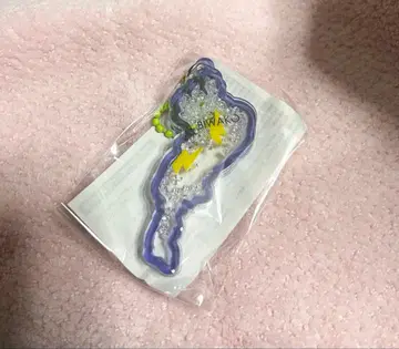 미개봉 새상품 비와코 아크릴 키링 BIWAKO 썬더 보라색