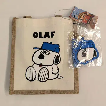 대만 스누피 올라프 토트백 백참 포함 백