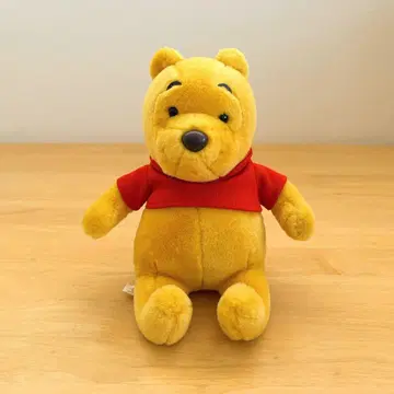 봉제 인형 Disney Pooh 1개 산앤스타 중고품 푸우